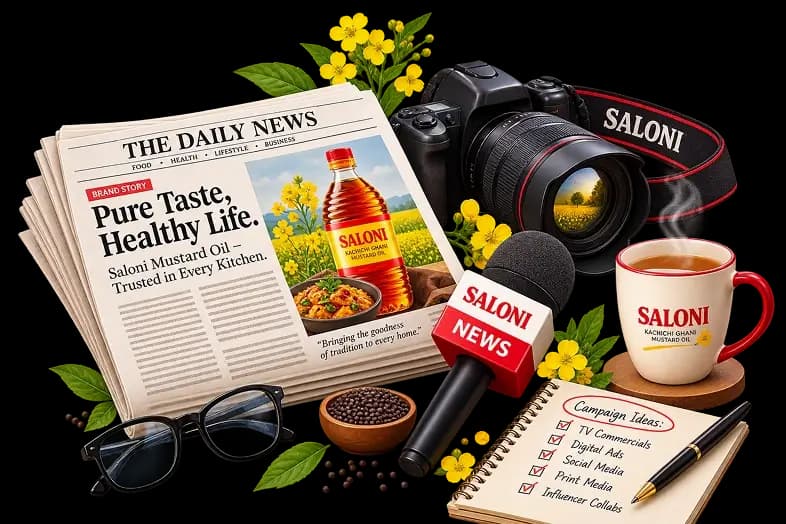 Saloni in the news collage